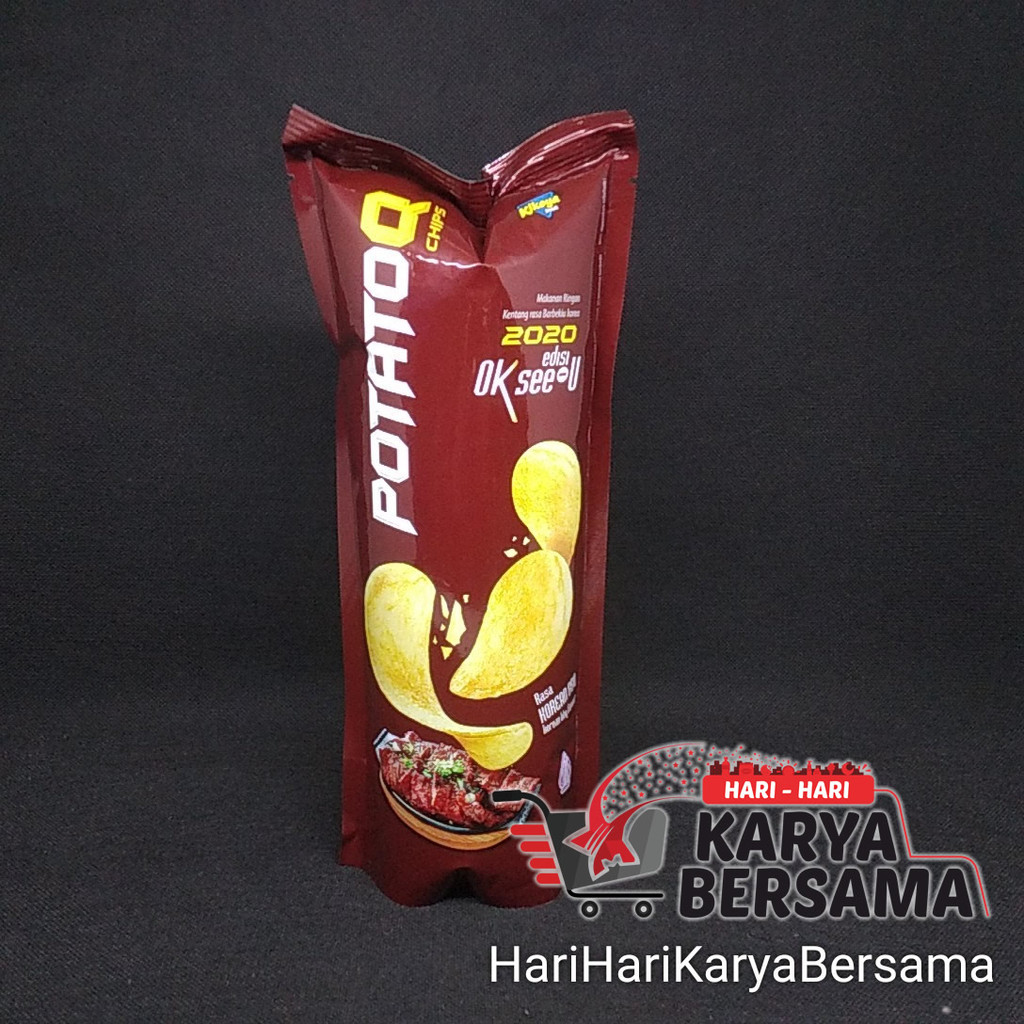 

MAKANAN RINGAN KIKOYA POTATO CHIPS RASA KOREAN BBQ 50GR
