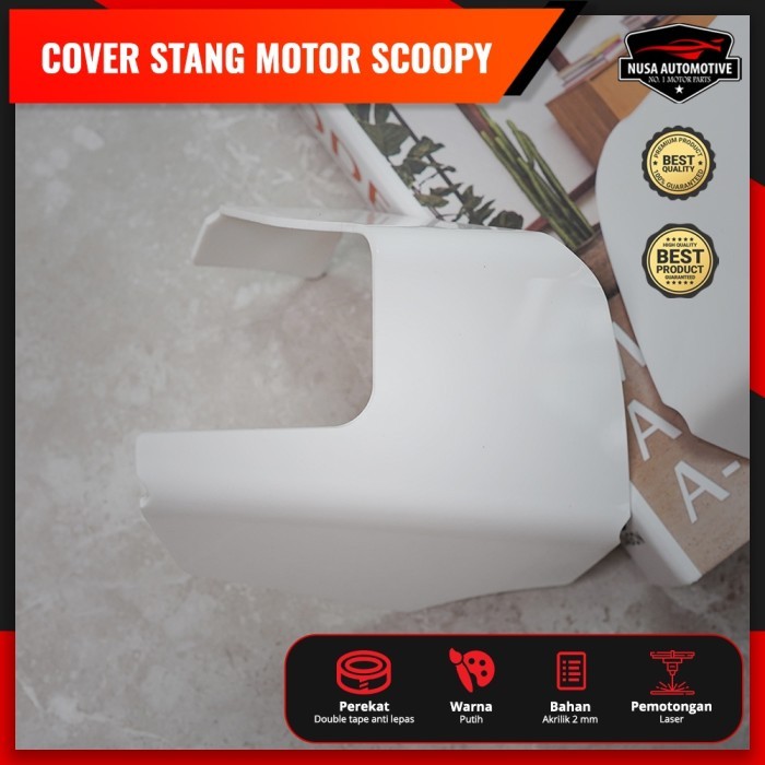 COVER STANG MOTOR SCOOPY TUTUP VARIASI STANG SCOOPY 1 PASANG
