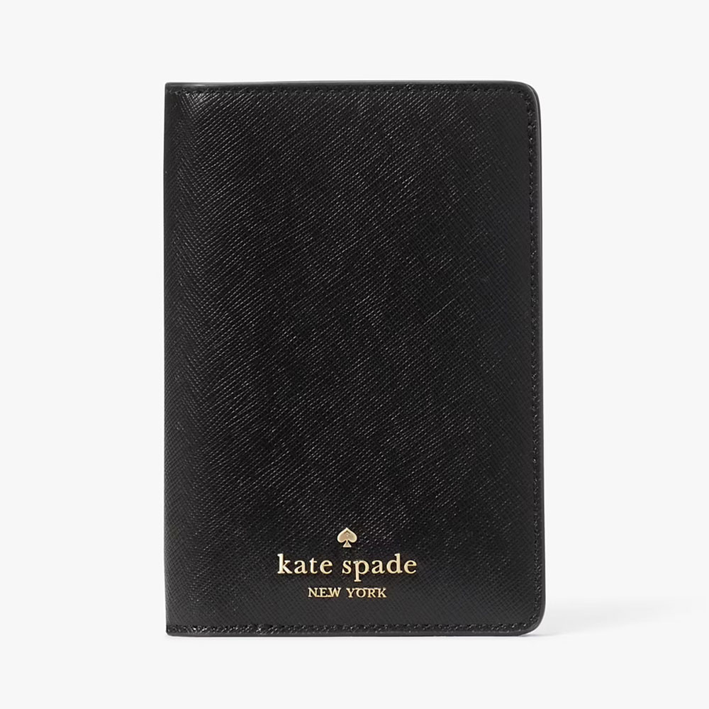 Kate Spade Madison Passport Holder Black