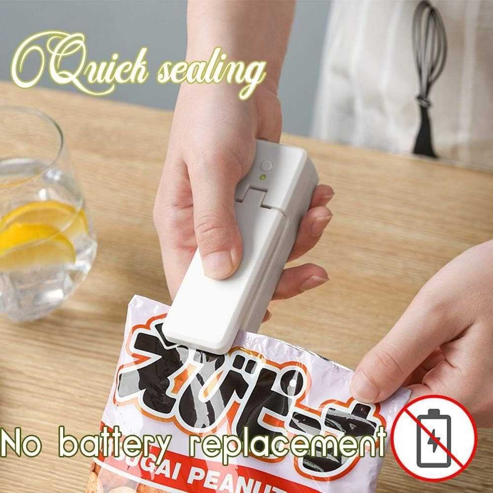 

ADIBASTR Alat Perekat Plastik Portable Heat Sealer USB Rechargeable - LK-702