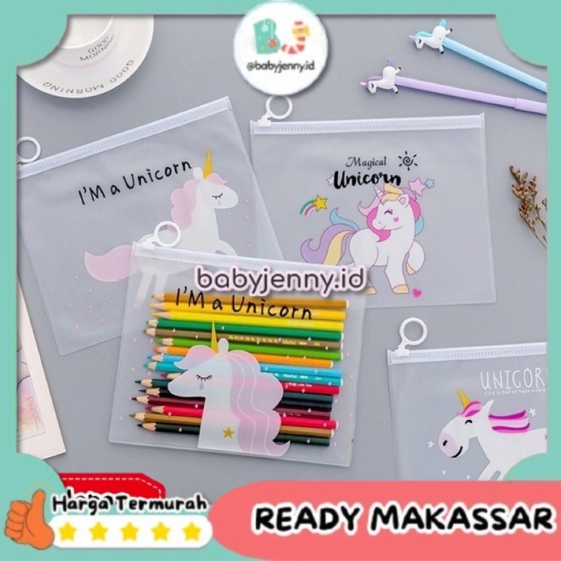 

[Babyjenny.id] J354 Tempat Pensil Unicorn Kaktus / Pouch Tempat Pensil/Tempat Pensil Zipper Bag Pouch Unicorn Pouch Kaktus