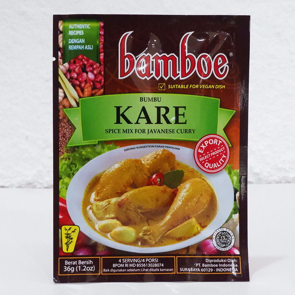 

Bumbu Kare Spice Mix Javanese Curry - Bamboe Organic