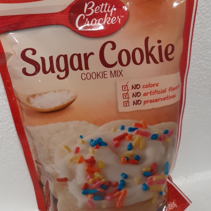 

TEPUNG KUKIS BETTY CROCKER SUGAR COOKIES 496gr 1202