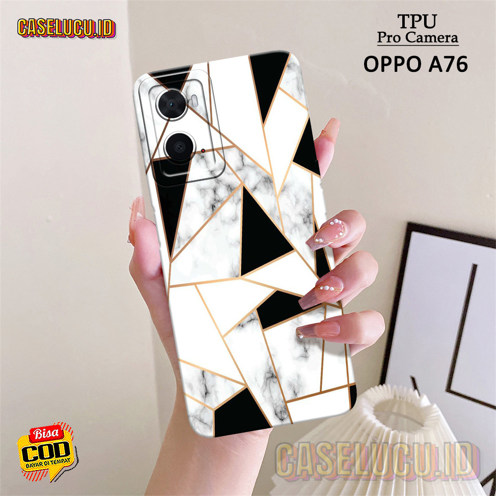 Softcase Hp Oppo A76 Terbaru - Fashion Case Aesthetic - Case Oppo A76 - Casing Hp Oppo A76 - Kesing 