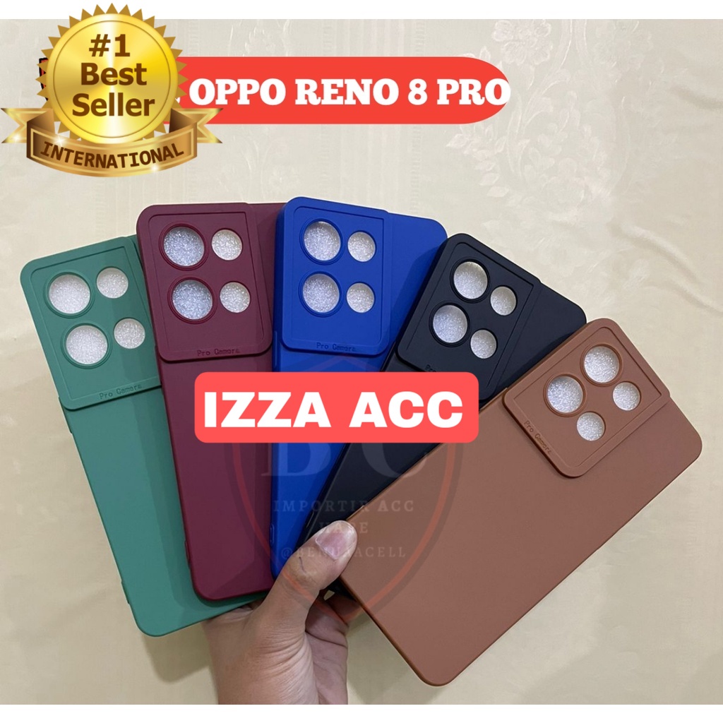 CASE OPPO RENO 8 5G - SOFTCASE PRO CAMERA OPPO RENO 8 5G RENO 8 PRO SILIKON TPU