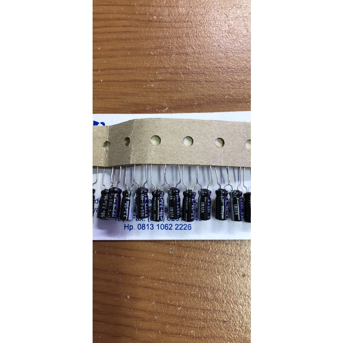 Elco 2,2uf-50v roll nichicon WB27