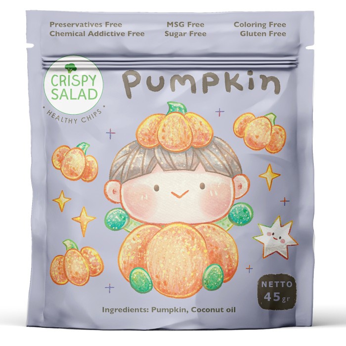 

Crispy Salad Pumpkin 45 gram