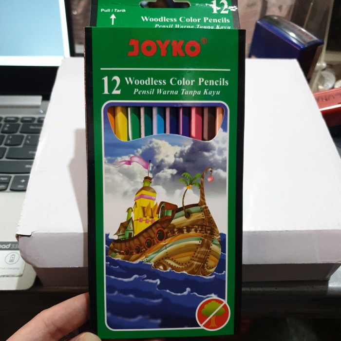 

[New] Pensil warna 12wrn joyko cp 103