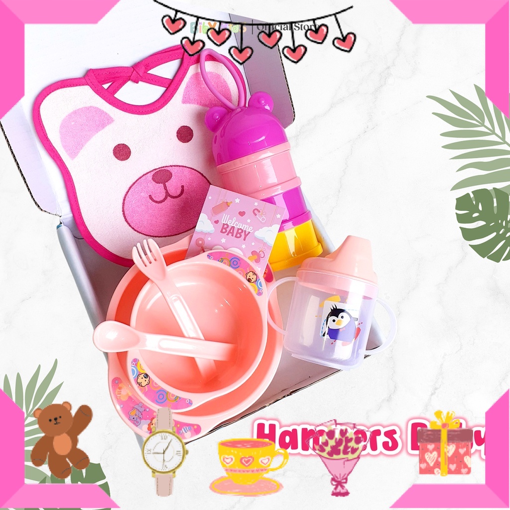 

HAMPERS BAYI ANAK MUDA REMAJA PACAR ISTRI BIKIN ROMANTIS ANNIVERSERY/ Kado Bayi Perempuan Laki-Laki Gift Set Newborn Baru Lahir Murah Hampers Bayi Perlengkapan Makan Premium / ULTAH LAHIRAN WISUDA JADIAN