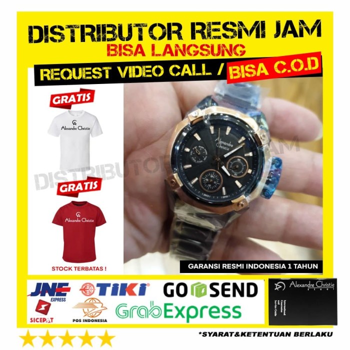 jam tangan wanita alexandre christie harga special model sport black