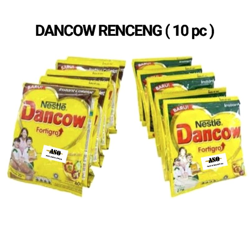 

Sale !! DANCOW fortigro susu bubuk RENCENG ( ISI 10 ) PROMO !!!