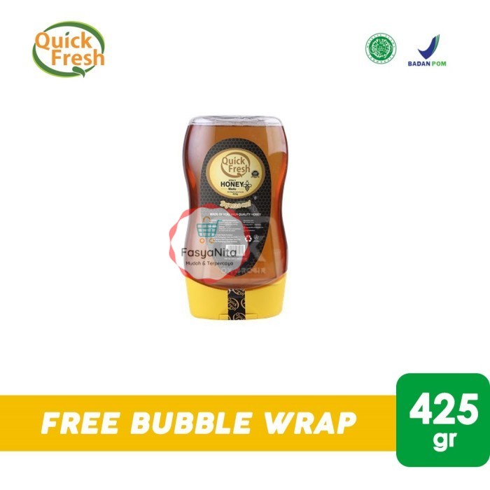 

Quick Fresh Honey / Madu Murni Asli (Squeeze 425gr) - FasyAnita Mart Denpasar