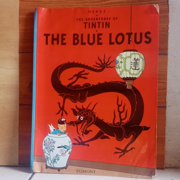The Adventures of Tintin : The Blue Lotus (Egmont)