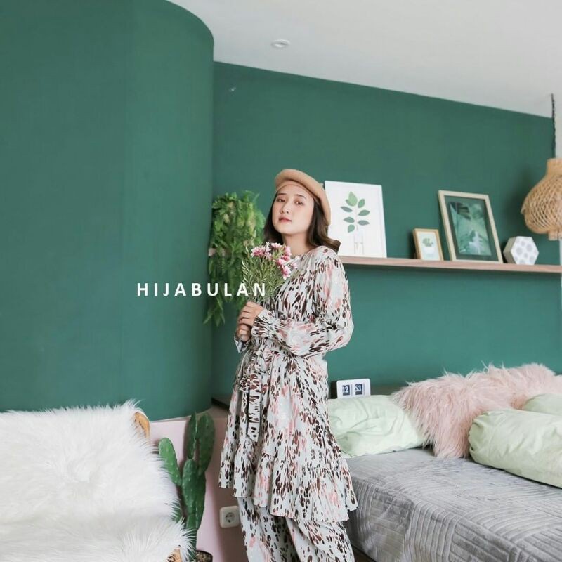 SHARNAZ SET MATCHA/ SETELAN PAKAIAN WANITA / BAJU SETELAN KEKINIAN WANITA