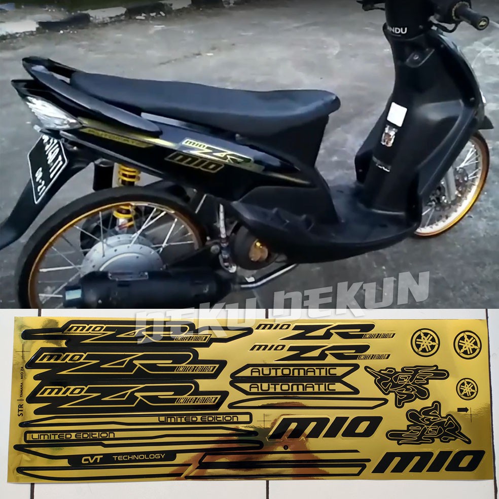 Striping Mio Zr Gold Stiker Mio Sporty Mio Smile