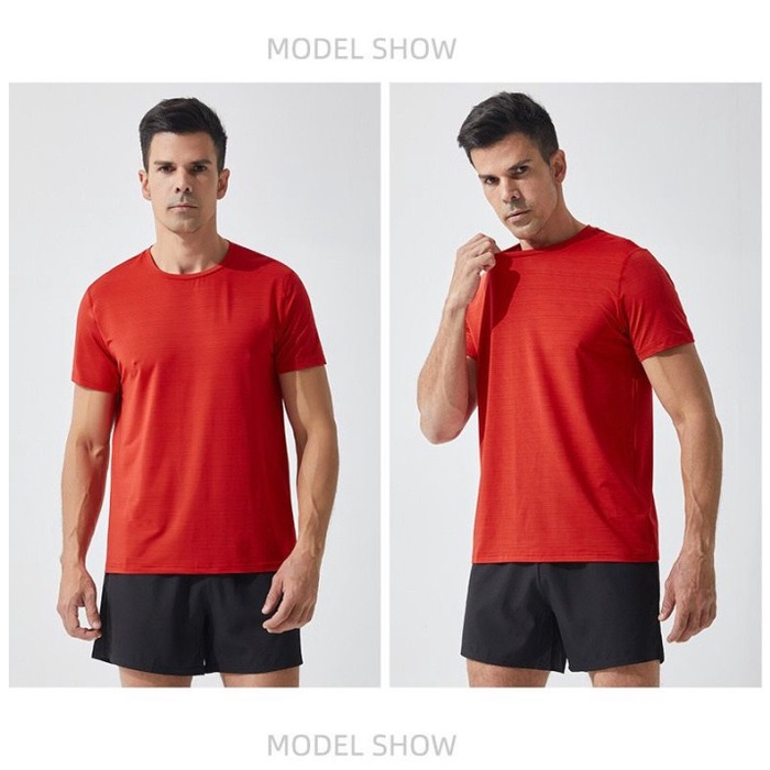 KAOS GYM | KAOS GYM FITNESS |BAJU TRAINING FITNESS PRIA - Hitam, M