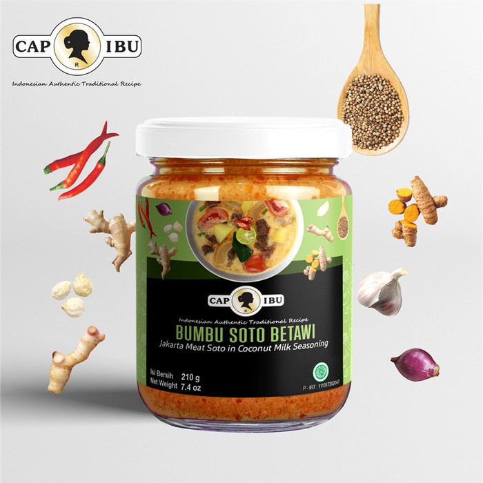 

Murah Bisa COD Bumbu Soto Betawi Cap Ibu - 210 gram
