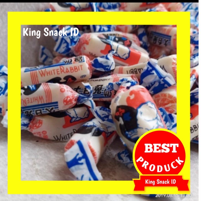 

✨PROMO✨ -PERMEN SUSU RABIT REBIT / PERMEN SUSU KELINCI ASLI 100GR / PERMEN SUSU