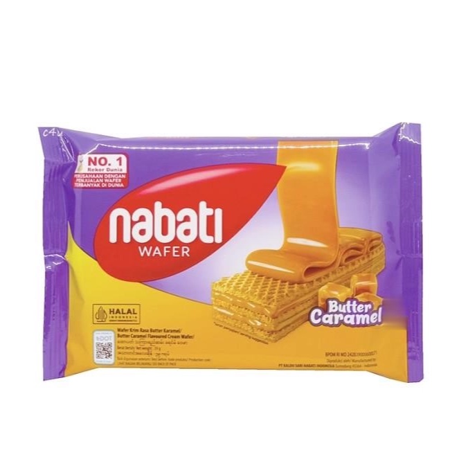 

Nabati Mini Wafer BUTTER CARAMEL 39gr ORIGINAL