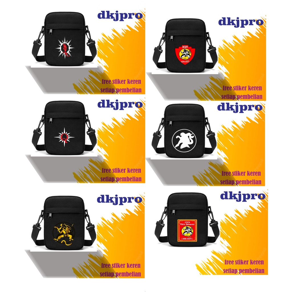 tas selempang ikspi tas selempang logo ks