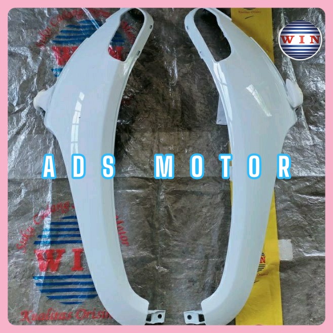 SAYAP DEPAN SCOOPY FI 2013 2014 2015 2016 PUTIH | LEGSHIELD LUAR SCOOPY FI 2013 2014 2015 2016 | COV