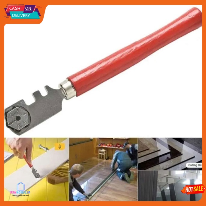 

SKJH23 Pisau Alat Pemotong Kaca Glass Cutter Diamond Cutting Tool Praktis