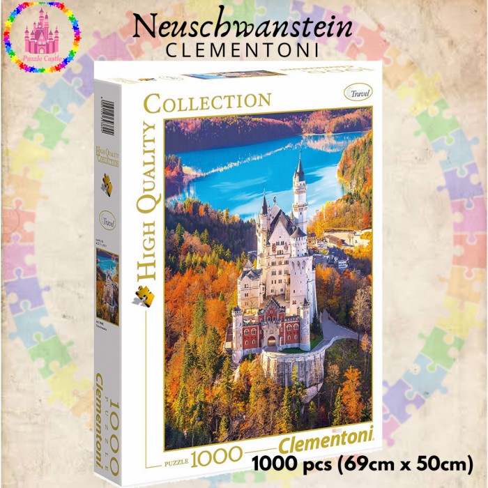 Clementoni Neuschwainstein 1000 pcs Jigsaw Puzzle
