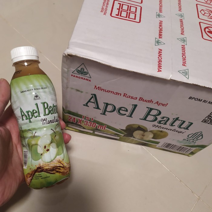 

BEST SELLER Sari Apel Batu Panorama 330 ml 1 dus isi 24 Jeruk Nipis