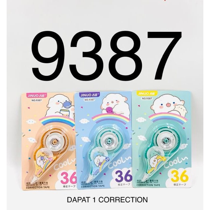 

1 PC Correction Tape / Pita Koreksi Jinuo - 9387