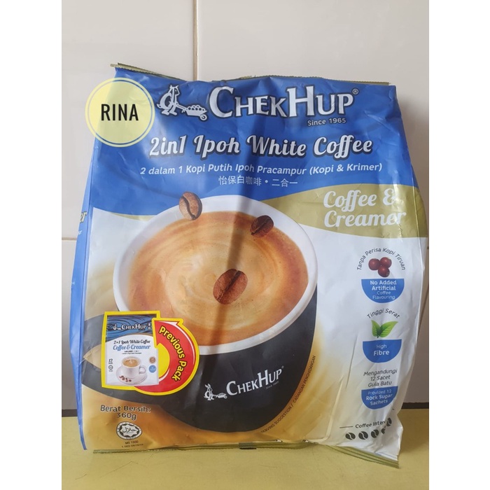 

[Big Sale] Chekhup Chek Hup 2 in 1 Ipoh White Coffee & Creamer