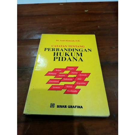 CATATAN TENTANG PERBANDINGAN HUKUM PIDANA-DR ANDI HAMZAH SH - A5