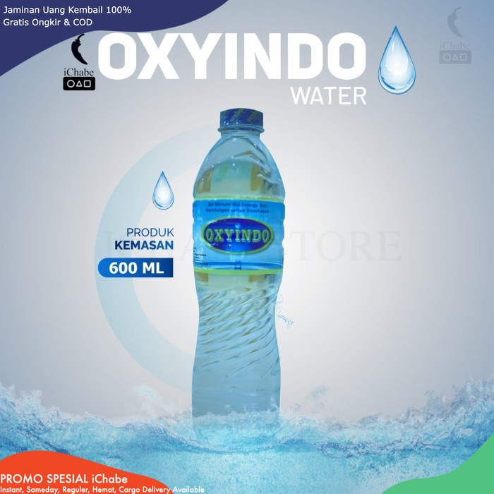 

[BISA COD] DS Oxyindo Water uk 600ml ISI 12 botol