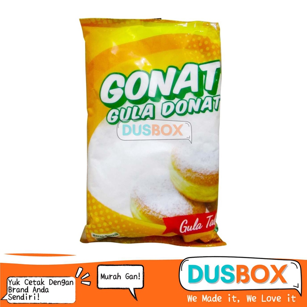 

Gula Donat / Gula Halus / Gonat / Gula Putih / Gula Untuk Donat 500 gr / Gula Donat Kentang