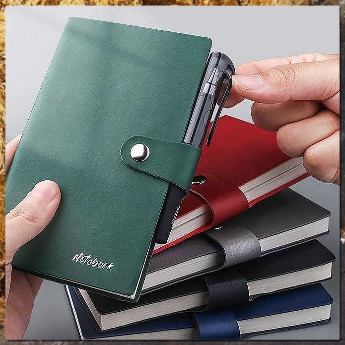 

Notebook Store Collection Buku Catatan Harian Diary Jurnal Cover Kulit A7