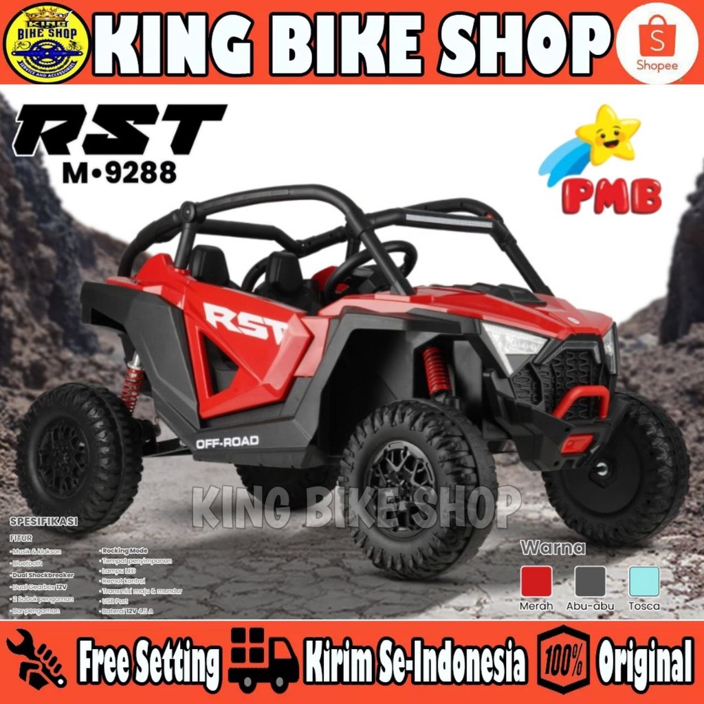 Mainan Anak Mobil Aki PMB RST M 9288 Off Road  PMB Toys
