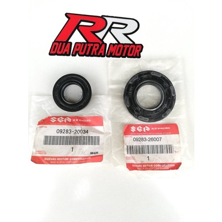 oil sil seal kruk cruk krug krukas as magnet mahnet kopling kanan kiri kecil besar original ori suzu