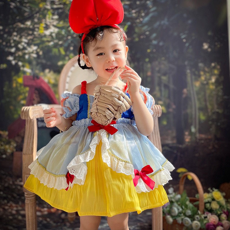 Girls' Lolita Princess Dress Snow White Dress