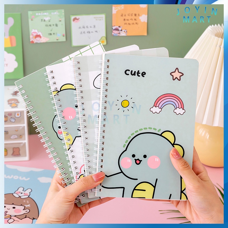 

Buku Tulis Ring A5 / NoteBook Ring A5 / A5 Cute Mini Coil Notebook / Spiral Buku Agenda / Notebook A5