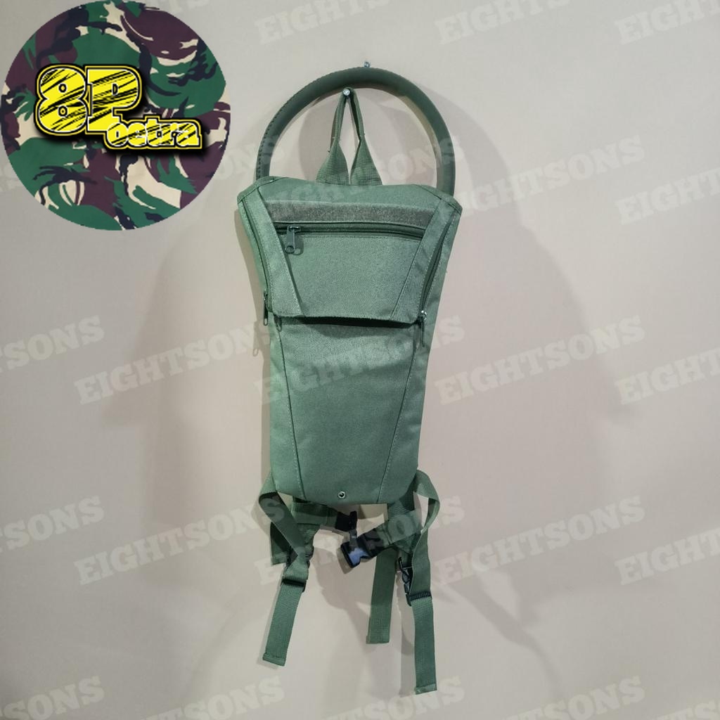 Promo Tas Sepeda Gowes Trailrun Bag Jatah TNI original Termasuk Water Bladder Kantong Air Berkualita