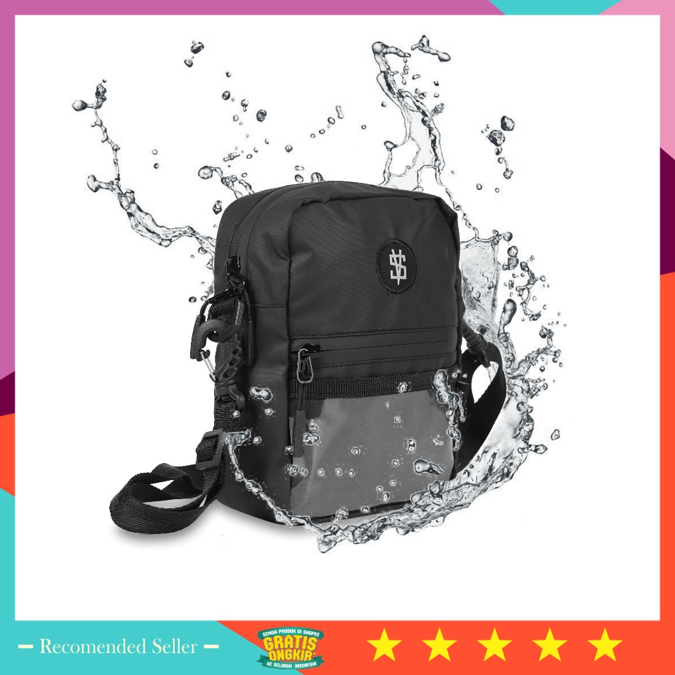 Tas Pria keren Casual BRanded Premium Murah Original kuat - Straight Vision - Tas Selempang Hawk Tas