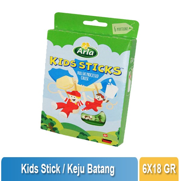 

[Big Sale] ARLA - Kids Stick 6x18 Gr / Keju Batang