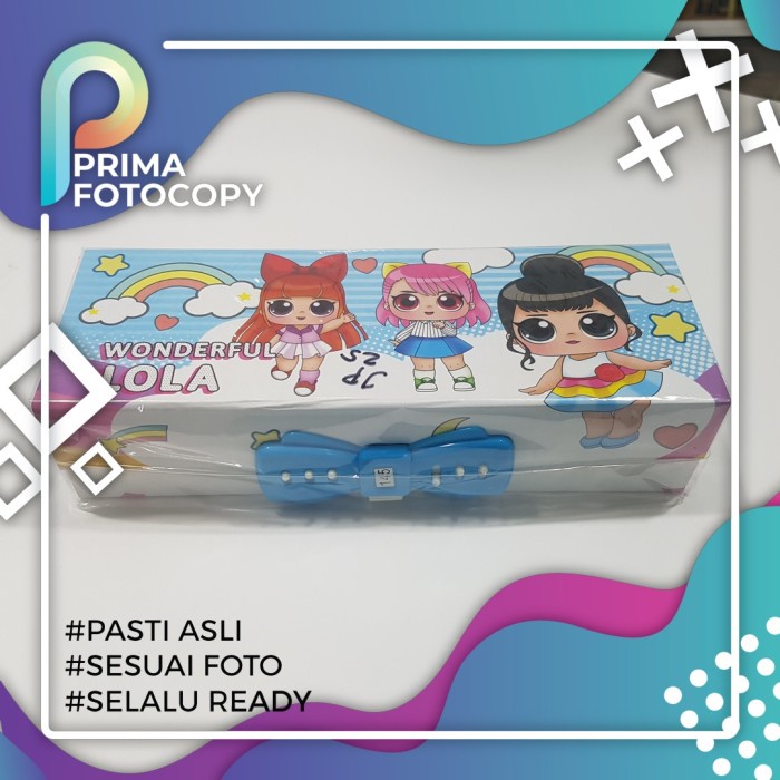 

Kotak pensil Anak | Tempat Pensil Password | Merek Kiky