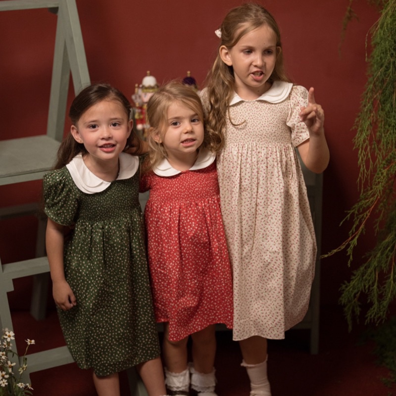 BUTTERNUT - ABIGAIL DRESS | Dress Natal Anak Perempuan | Dress Natal Anak 2023 | Dress Anak Perempua