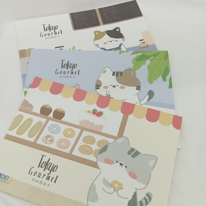 

Buku Gambar Anak A4/Drawing Book A4 Cover Unik/Buku Bergambar - Cat