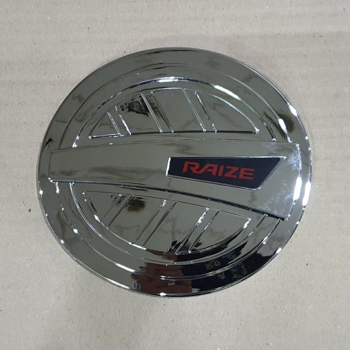 Tank cover chrome model elegant toyota Raize 2021. Aksesoris mobil