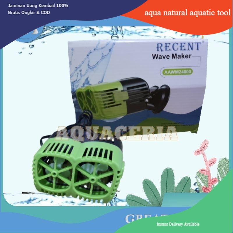 WAVE MAKER AQUARIUM KOLAM RECENT AA 24000 POMPA PEMBUAT ARUS AQUARIUM KOLAM
