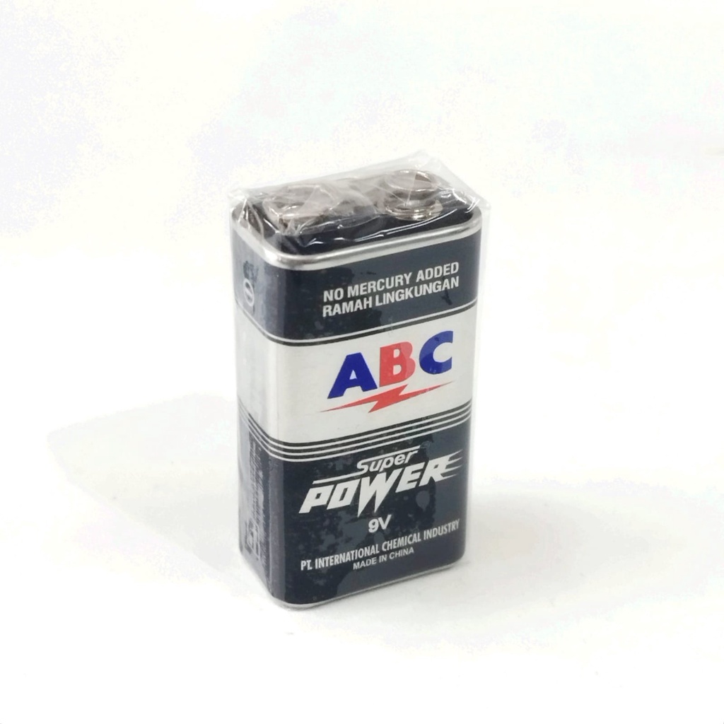 Battery 9V Super Power ABC 9Volt 9 V Volt
