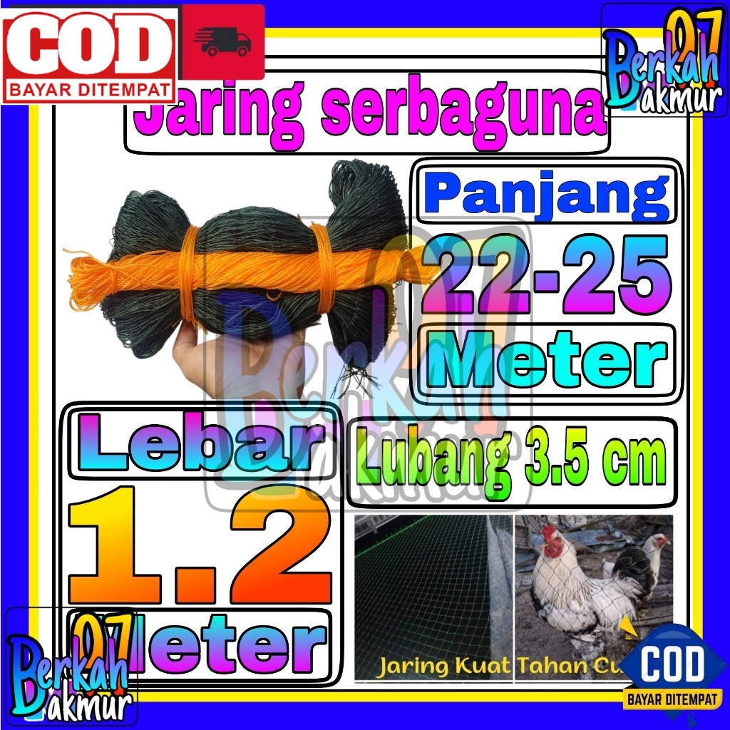 Jaring Ayam 1,2 Meter Jaring Pagar Ayam Kandang jaring tanaman jaring kandang hewan jaring serbaguna