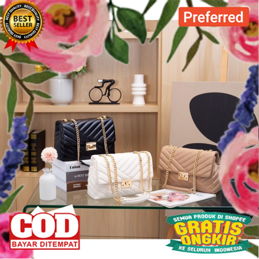 ivone sling bag jimshoney original ready jims honey// TAS IMPORT KEREN MODEL BARU / TAS SLEMPANG PRI