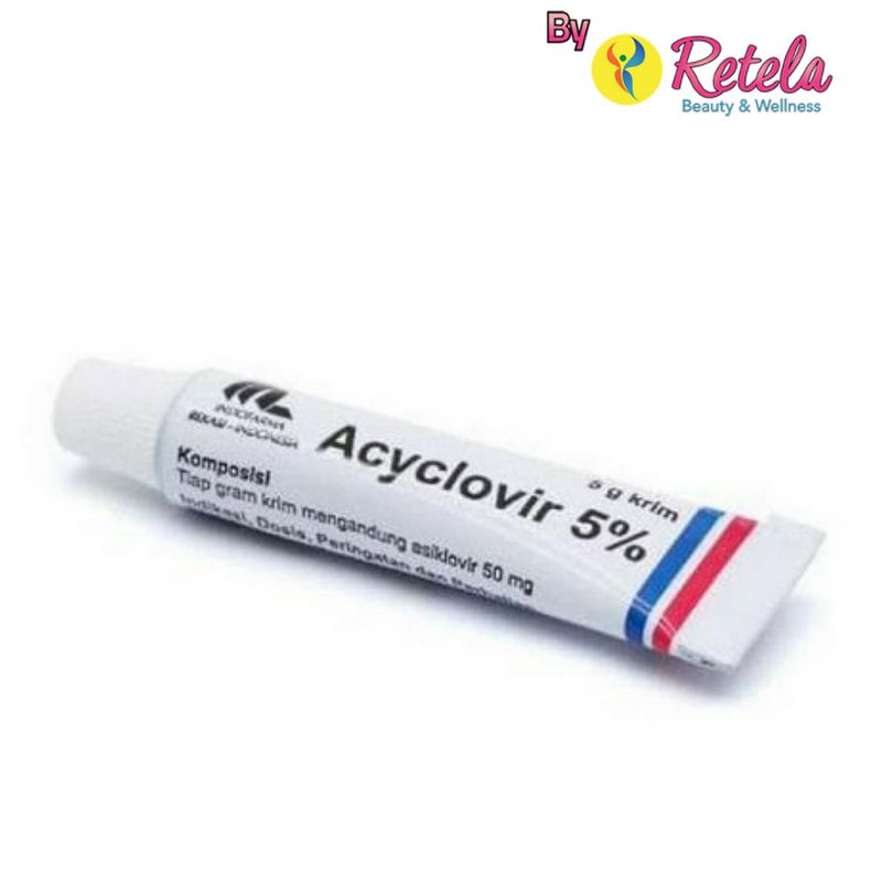 Acyclovir 5% Cream 5gr (Gen-Indofarma)